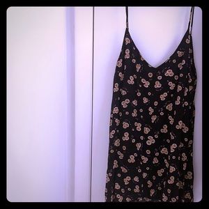 Brandy Melville Black Sunflower Print Dress!!
